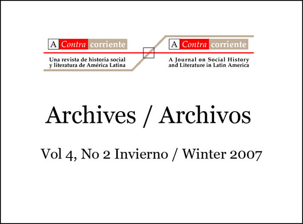 Archives / Archivos Cover